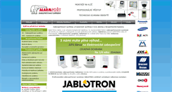 Desktop Screenshot of alarmport.cz